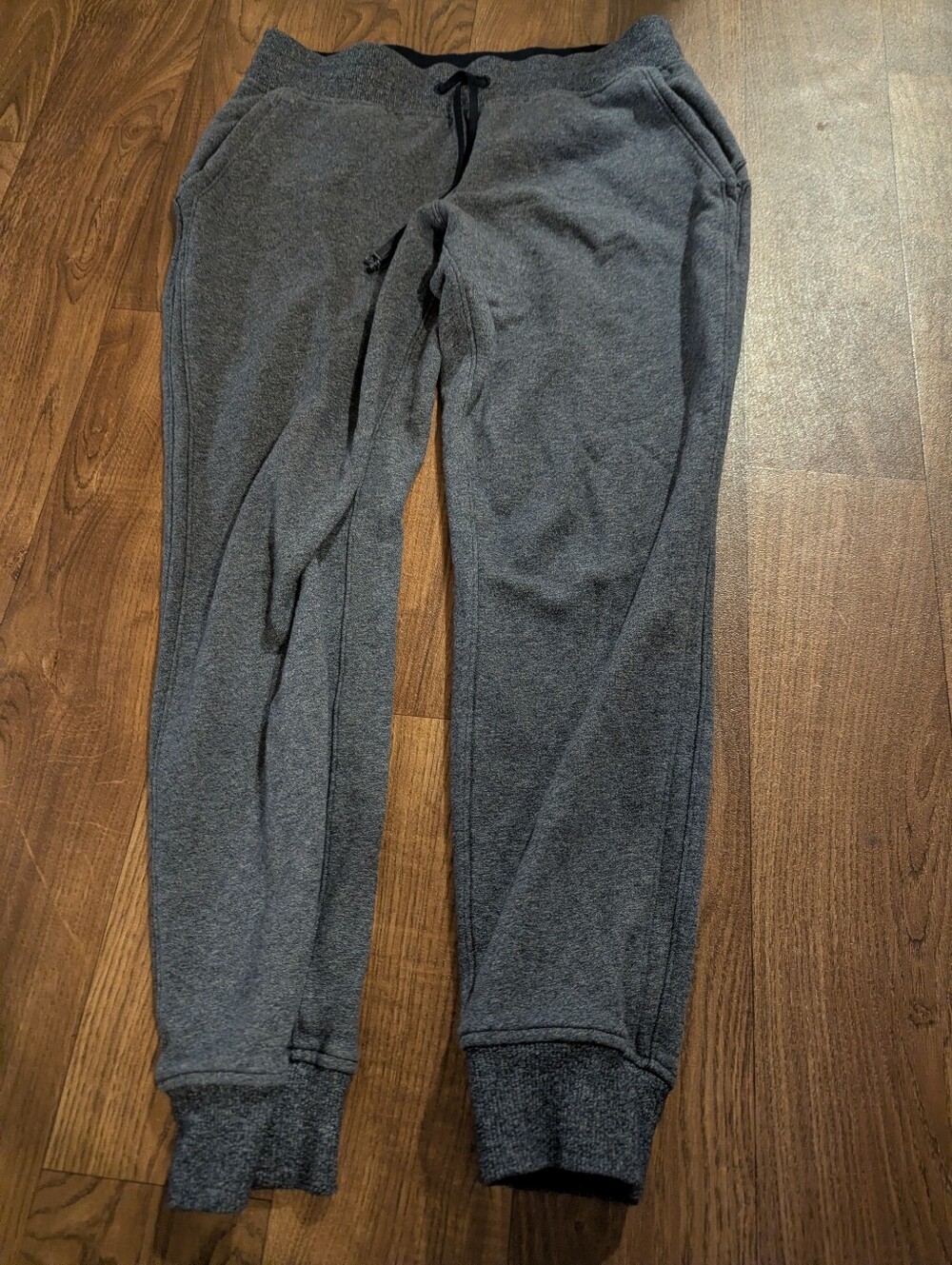 Lululemon Women's 8 Blue Warm Down Performance Sweat Yoga Joggers